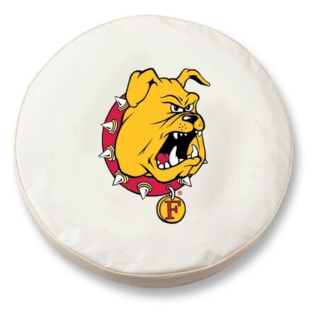 Holland Bar Stool Co 29 3/4 x 8 Ferris State Tire Cover TCEFerrStWT